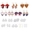 Fashewelry DIY Earring Making Kits DIY-FW0001-14-9