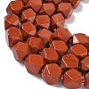 Natural Red Jasper Beads Strands GG-CBAF8A8-A08-01-4
