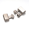 304 Stainless Steel Snap Lock Clasps STAS-I037-04-2