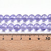 Baking Paint Transparent Glass Beads Strands DGLA-N006-8mm-06-4