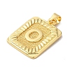 Rack Plating Brass Pendants KK-B092-42G-O-2