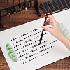 Chinese Calligraphy Brush Ink Writing Paper AJEW-PH0017-85-5