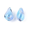 Transparent Handmade Blown Glass Globe Beads X-GLAA-T012-54A-2