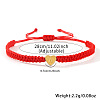 304 Stainless Steel Bead Braided Bead Bracelets HG7153-1-2