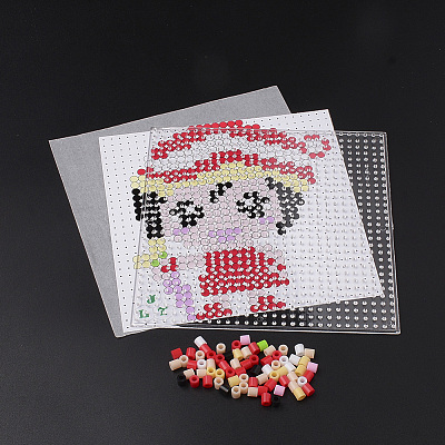 DIY Melty Beads Fuse Beads Sets: Fuse Beads DIY-S033-027-1