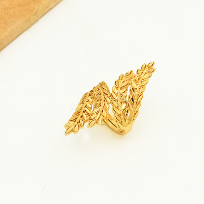 Brass Cuff Open Rings for Women NC6029-1
