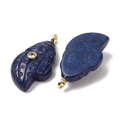Natural Lapis Lazuli Carved Pendants G-H357-05G-08-1