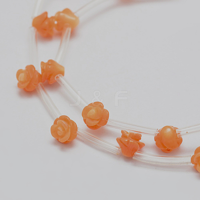 Natural Red Aventurine Beads G-O156-C-03A-1