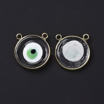 Handmade Lampwork Pendants LAMP-P057-04G-07-1