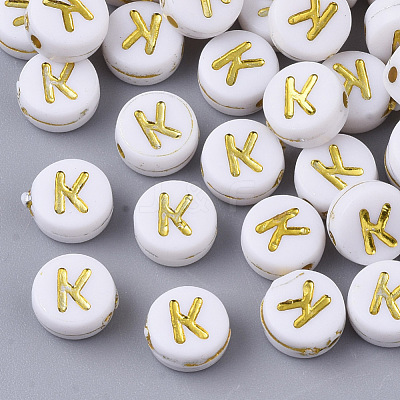 Plating Acrylic Beads PACR-R242-01K-1