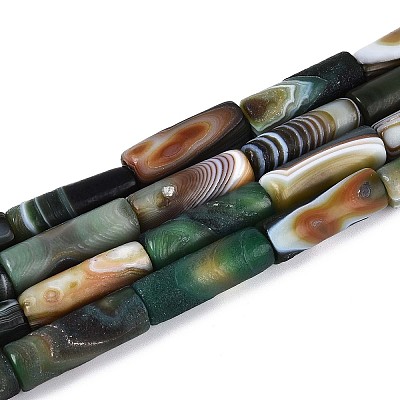 Natural Agate Beads Strands G-N357-05A-02-1