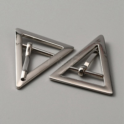 Zinc Alloy Center Bar Buckles FIND-WH0135-17C-1