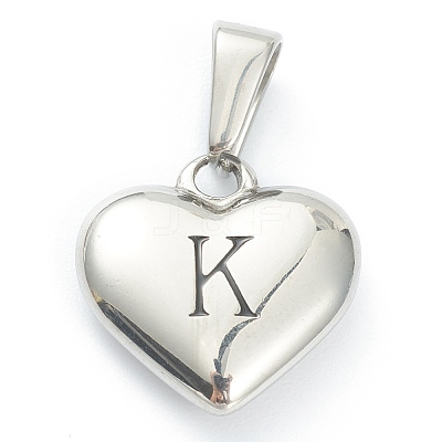 304 Stainless Steel Pendants STAS-P278-01K-P-1