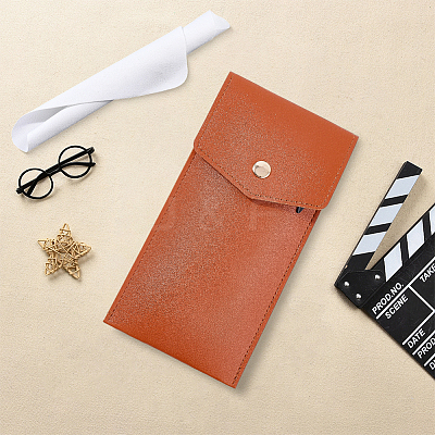 1Pc Rectangle PU Leather Eyeglass Cases AJEW-CN0007-01C-1