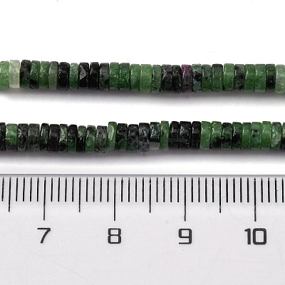 Natural Ruby in Zoisite Beads Strands G-R014-A01-1