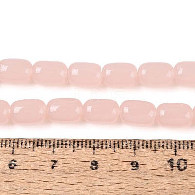 Imitation Jade Glass Beads Strands GLAA-T028-14J-A02-1
