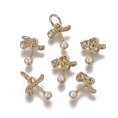 Brass Charms KK-L179-08T-G-1