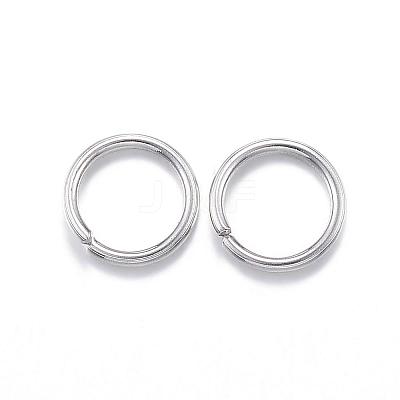Tarnish Resistant 304 Stainless Steel Open Jump Rings STAS-E113-15P-1