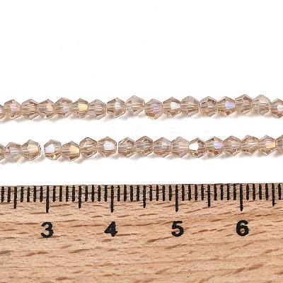 Glass Beads Strands EGLA-S056-2mm-09-1