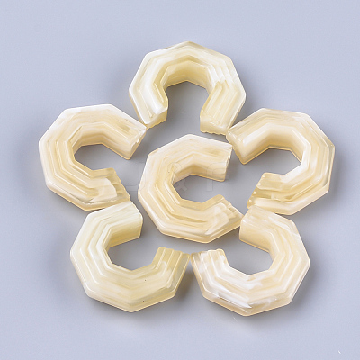 Acrylic Beads OACR-T008-08K-1
