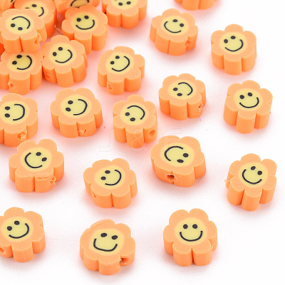 Handmade Polymer Clay Beads CLAY-N011-011C-1