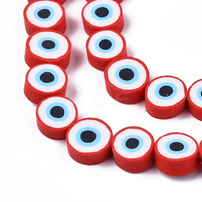 Handmade Polymer Clay Beads Strands CLAY-S096-041D-1