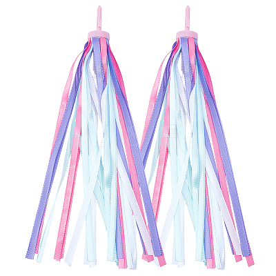 Kids Polyester Tassel Ribbon FIND-GF0008-95A-1