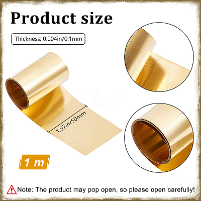 Brass Sheet AJEW-WH20009-29A-1