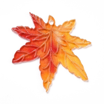 Autumn Theme Acrylic Pendants SACR-E002-14-1