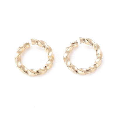 304 Stainless Steel Open Jump Rings X-STAS-F191-12G-C-1