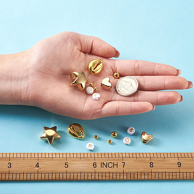 DIY Summer Themed Stretch Bracelet Making Kits DIY-TA0003-28-1