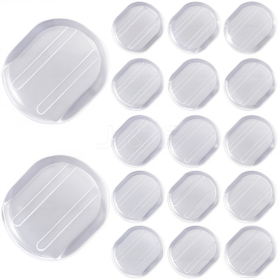120Pcs Comfort Silicone Earring Pads FIND-SP0001-03-1