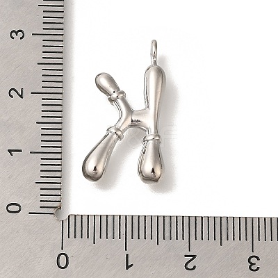 Rack Plating Brass Pendants KK-I722-08P-K-1