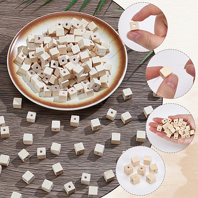 Wood Beads WOOD-SP0001-94C-1