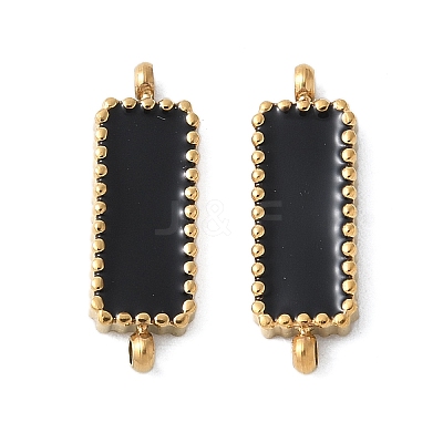 304 Stainless Steel Enamel Connector Charms STAS-G353-04G-01-1