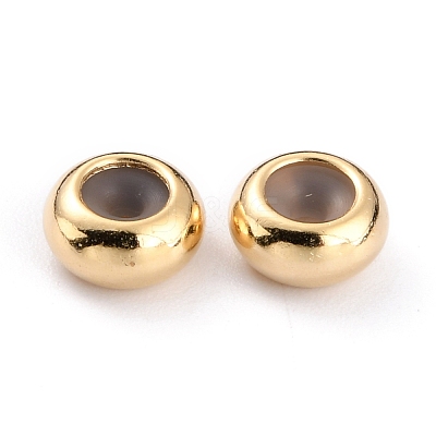 Brass Beads KK-O133-207B-G-1