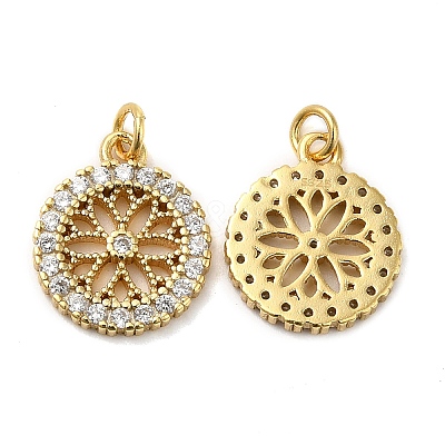 925 Sterling Silver Micro Pave Cubic Zirconia Charms STER-I010-10G-1