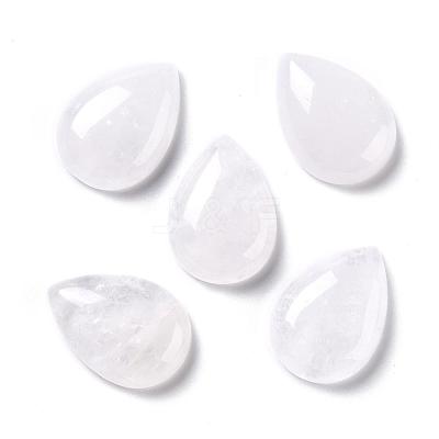 Natural Quartz Crystal Cabochons G-E491-B-22-1