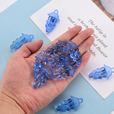 Autumn Theme Transparent Acrylic Beads TACR-S154-60B-940-1