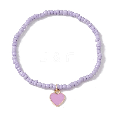 6Pcs Glass Seed Beaded Bracelets BJEW-JB10216-01-1