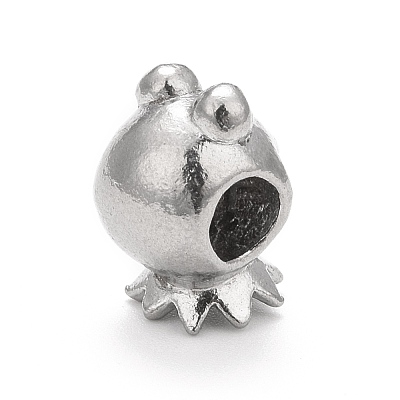 304 Stainless Steel European Beads STAS-G256-18AS-1