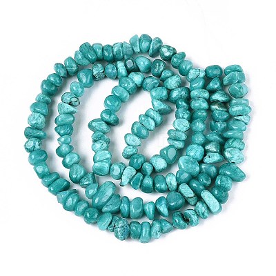 Dyed Natural Yellow Jade Beads Strands G-ZX005-13K-1