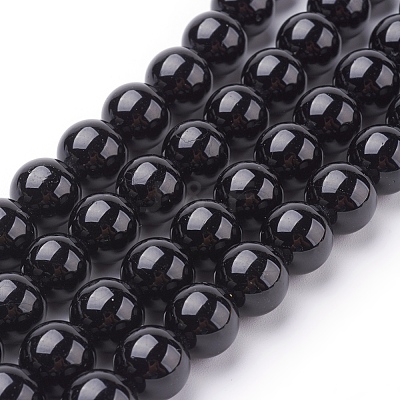 Natural Tourmaline Beads Strands G-G099-10mm-11-1