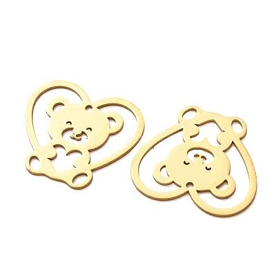 201 Stainless Steel Pendants SA-CBA49C1-01G-1