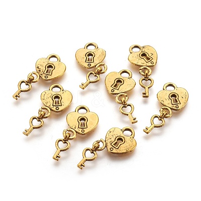 Tibetan Style Alloy Pendants X-GLF11221Y-NF-1