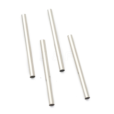 Tarnish Resistant 304 Stainless Steel Tube Beads STAS-H158-A03-P-1