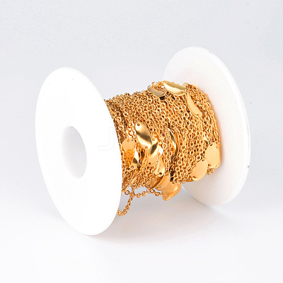 Ion Plating(IP) 304 Stainless Steel Cable Chains CHS-E017-02G-1