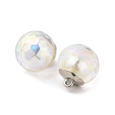 Acrylic and ABS Imitation PearlPendants MACR-C029-13-1
