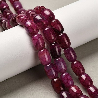 Natural Dragon Veins Agate Beads Strands G-D317-A01-03-1