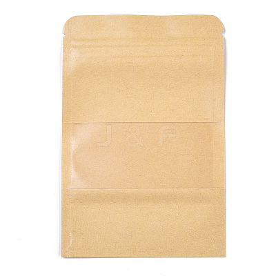 Resealable Kraft Paper Bags OPP-S004-01C-1